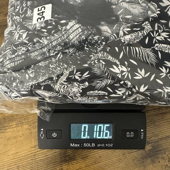 Old Navy Dress Womens XXL Black White Tigers Printed Lined Vacation Resort - Picture 14 of 14